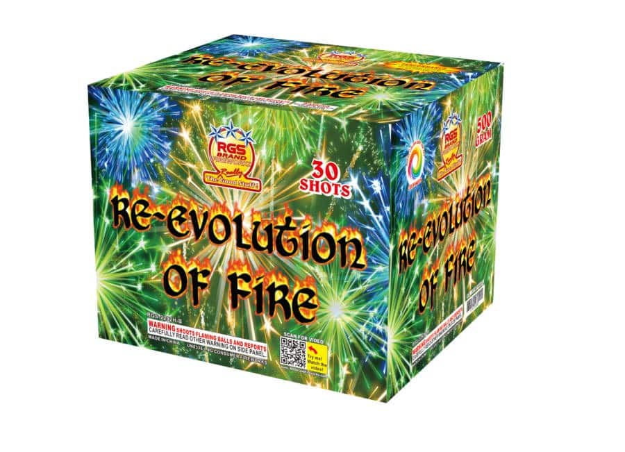 Re Evolution Of Fire Rgs Brand Fireworks